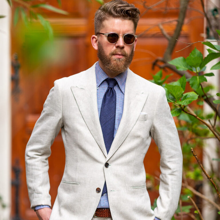 Linnen pak Brisbane undyed