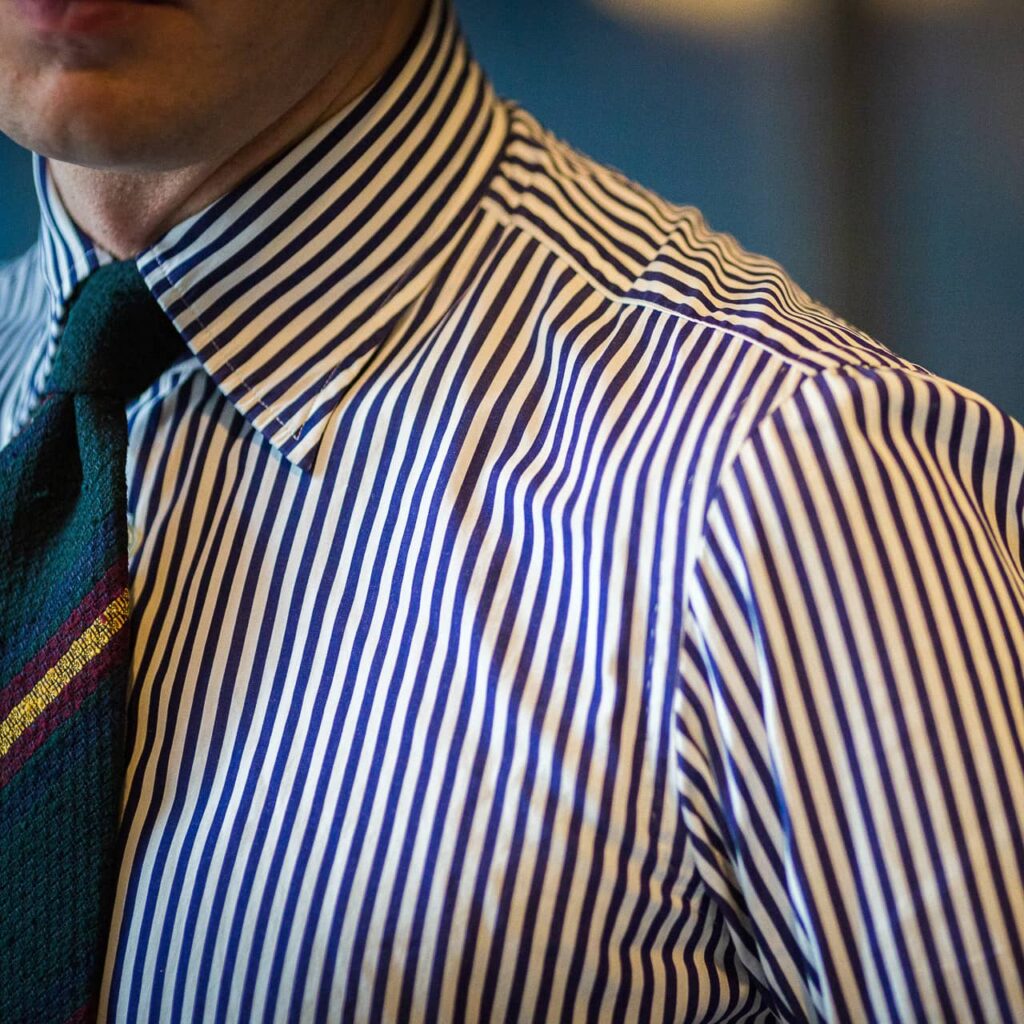 Poplin Striped Shirt