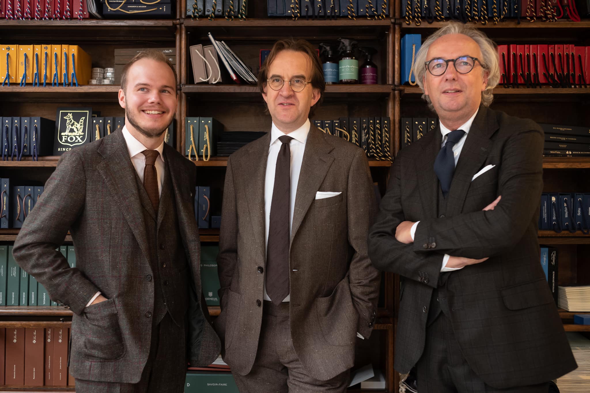 Drie musketiers van NT; Ruben, Roel & Marcel