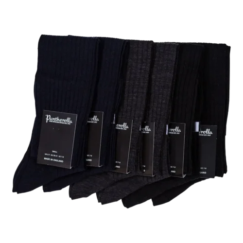 Set van 6 paar Kousen Wol/Nylon