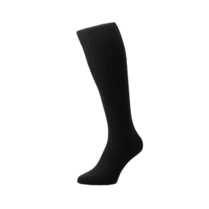 Kousen Zwart Wol/Nylon