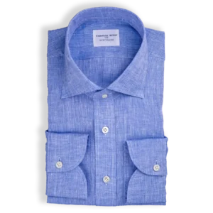 Maathemd Linnen French Blue - Emanuel Berg