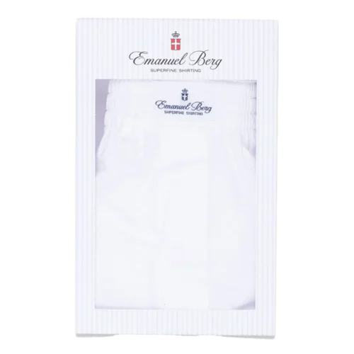 Boxershort wit katoen