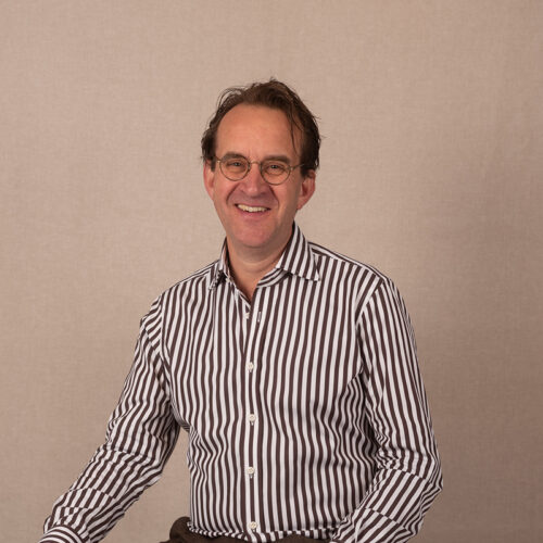 Overhemd Poplin Bruin gestreept - Op Maat - Stof 3150