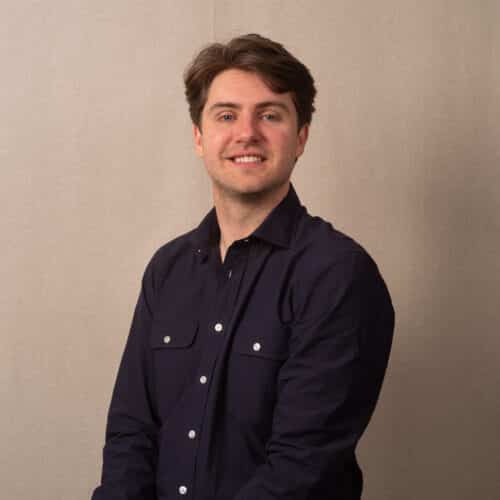 Maathemd Blauw seersucker Katoen - Stof 3034