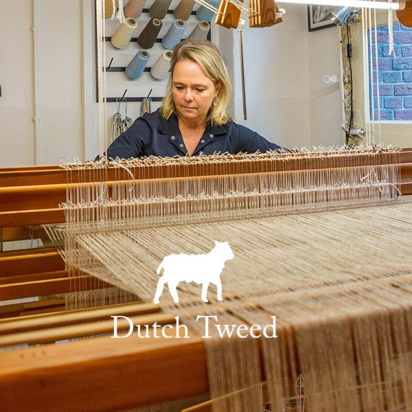Dutch Tweed door Ingeborg Meijssen geweven in Amsterdam