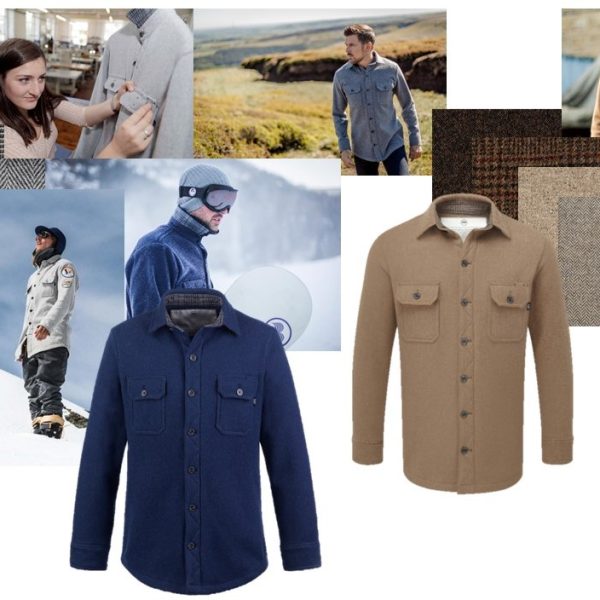 Inspiration for the mountain jacket