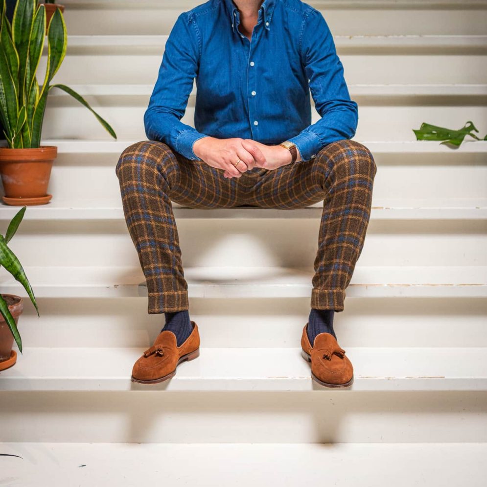 Fancy Check - cloth from Holland & Sherry