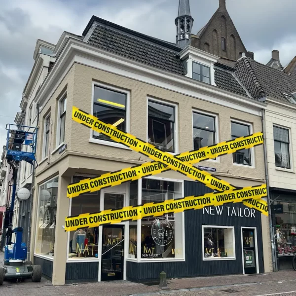 NEW TAILOR verbouwt